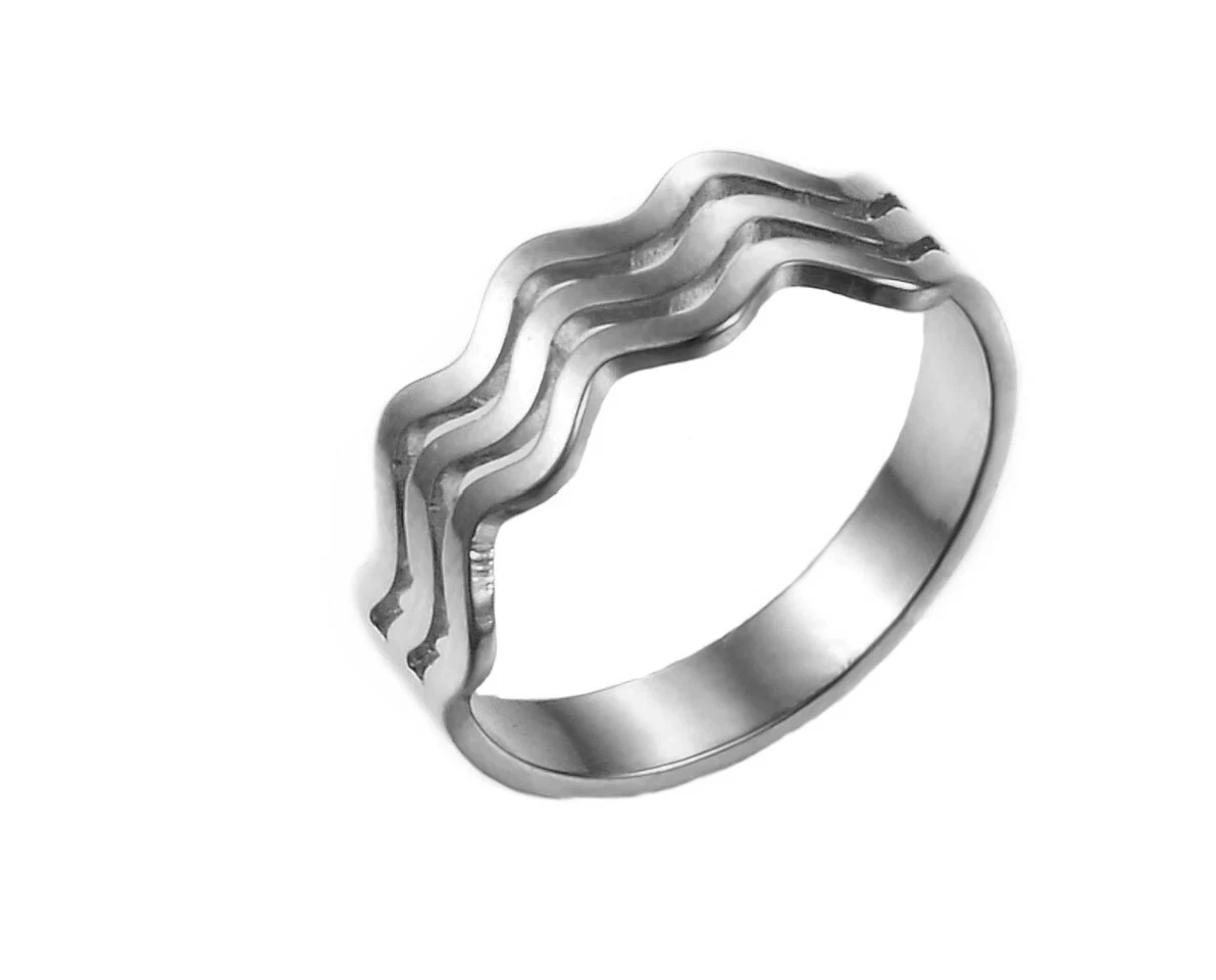 Wave ring deals ebay