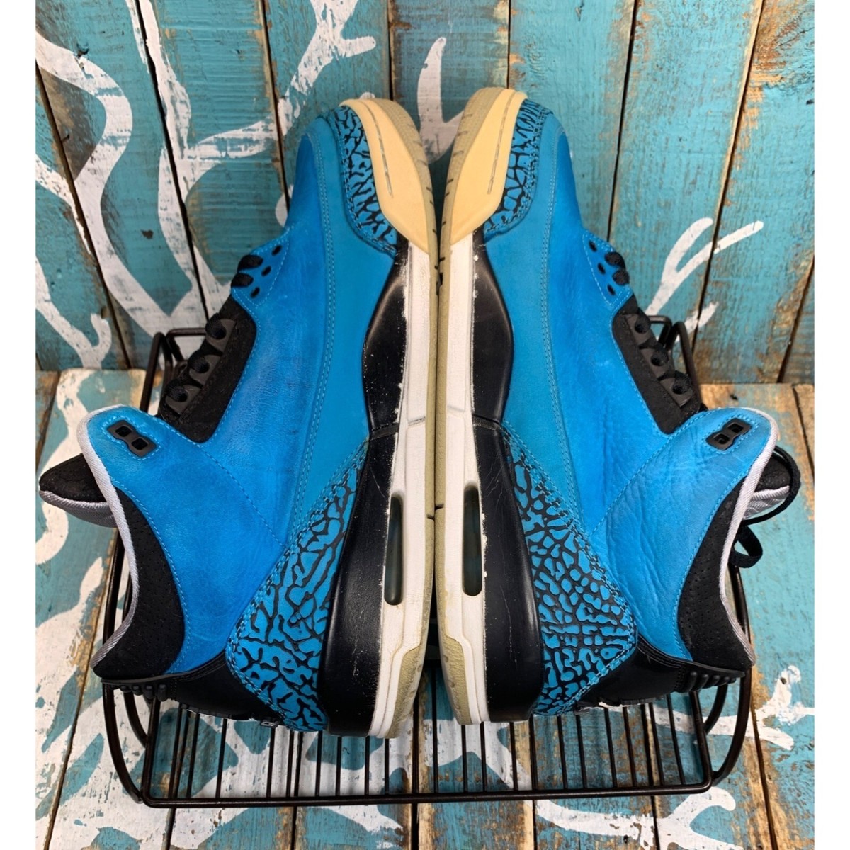 Nike Air Jordan 3 III 2014 Retro Powder Blue Leather 136064 Nike Air Jordan 3 III 2014 Retro Powder Blue Leather 136064
