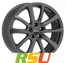 Oxxo Vidorra gunmetal 7x17" ET48 LK5 100 ML 63.4 Alufelgen 17 Zoll