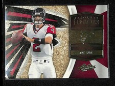 Matt Ryan 2010 Panini Absolute Memorabilia #17 Absolute Heroes Atlanta Falcons