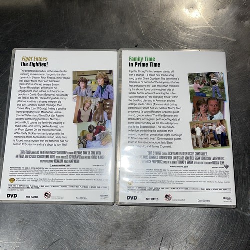 Eight Is Enough: The Complete 3rd Season Part 1 & 4th Season Part 1.8 DVDS NTSC - Picture 8 of 8