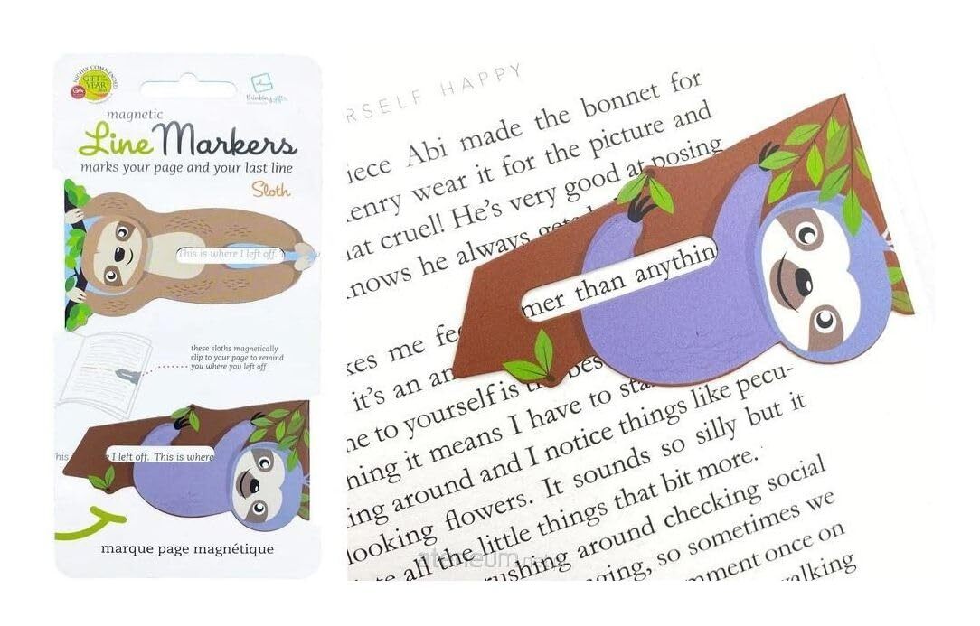 Line Markers Magnetische Lesezeichen Sloth ACC NUOVO