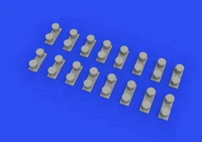 Eduard 1/350 WWII USN Battleship Bollards