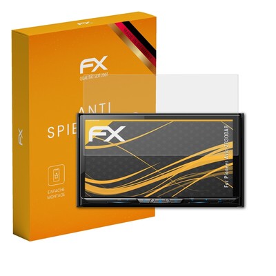atFoliX 3x Displayfolie für Pioneer Avic-Z830DAB Schutzfolie matt&stoßfest Folie