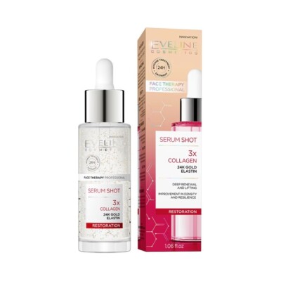 Eveline Serum Shot Gesichtsserum 3x Collagen 30ml EAN5903416047360