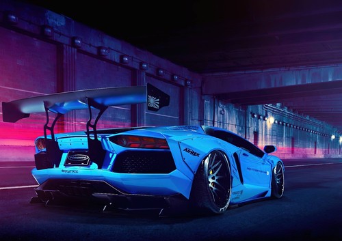 Fast Car Posters Supercar Sports Car Speed Racing Wall Art Pictures Prints - Picture 37 of 39