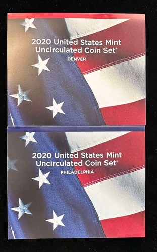 2020  P&D  U.S. Brilliant Uncirculated Kennedy Half Dollar Coins In Custom Display Panel With Coa Beautiful Set - Foto 7