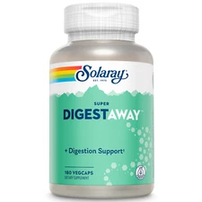 Solaray Super Digestaway Capsules, 180 Count