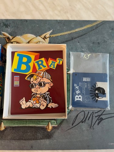 BRAT ATARI ST NO COMMODORE AMIGA EXCELLENT CONDITION COMPLETE 100% - Imagen 3 de 3