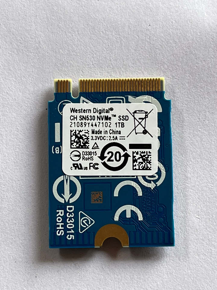 WD CH SN560 1TB M.2 2230 SSD NVMe PCIe 4.0 x2 For Xbox Series X/S ...