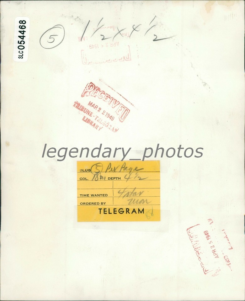 1949 Hogle Zoo Utah Original News Service Photo eBay