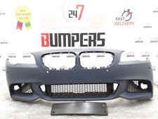 BMW 5 SERIES M SPORT 2010-2014 F10 F11 PRE LCI FRONT BUMPER COMPLETE WITH GRILLS
