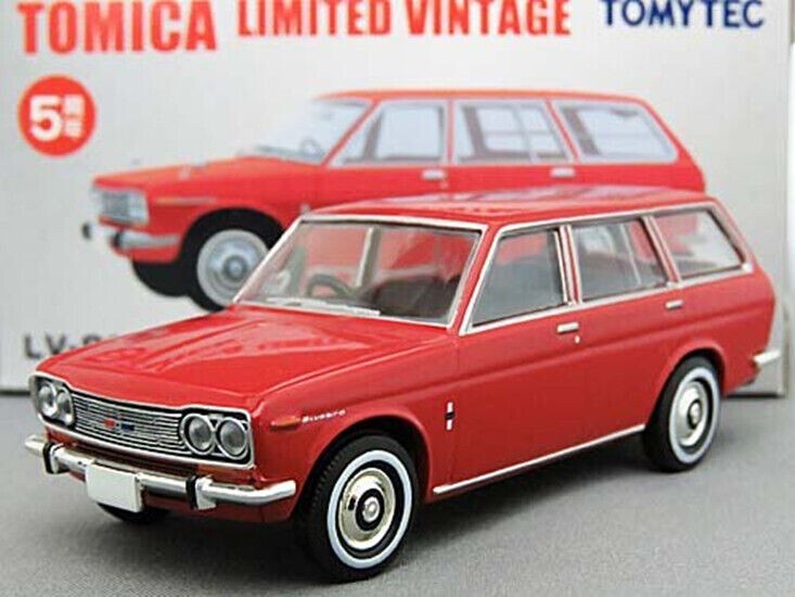 Tomytec Tomy Tomica Vintage LV-81b Datsun Bluebird VAN DX 1:64