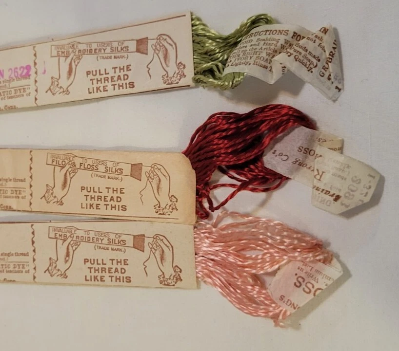 31 Roman Floss Brainerd And Armstrong Co Antique Vintage Silk Full/Partial B27 - Image 2 of 4