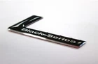 Genuine Mercedes-Benz Black Series Emblem AMG Self Adhesive Black A1718170715