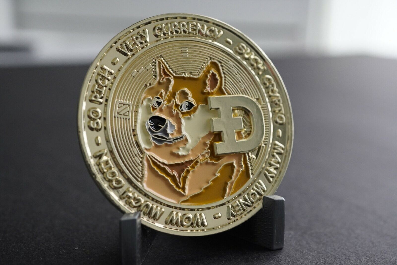 DOGE 1 Dogecoin Cryptocurrency Elon Musk Plated Physical ...