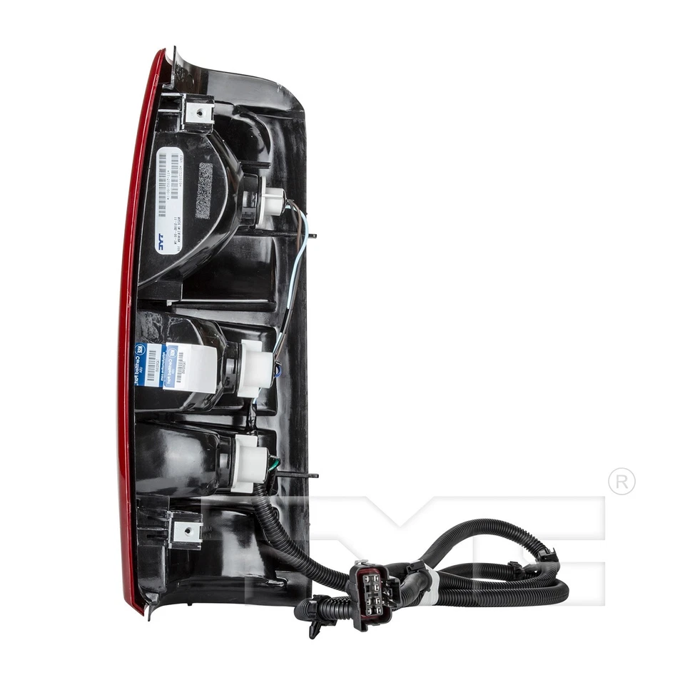 For 2001-2003 GMC Sierra 2500 HD Tail Light Assembly Left TYC 865MK29 2002 - Image 3 of 4