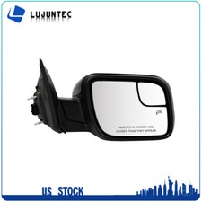 Passenger Side Mirror For 2016-2019 Ford Explorer Heated Puddle Signal 7 Pin