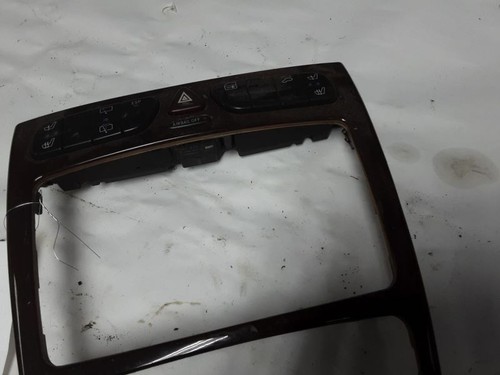 2002 MERCEDES G WAGON G500 CENTER WOOD TRIM AROUND RADIO ONLY - Picture 5 of 12