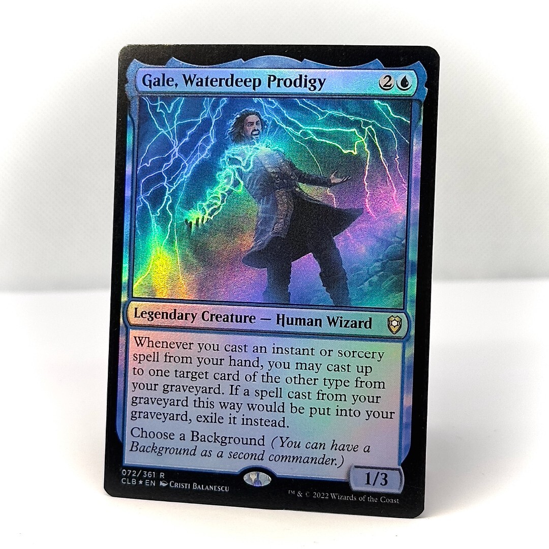 5x GALE, Waterdeep Prodigy Collection Baldur's Gate Official MTG Cards