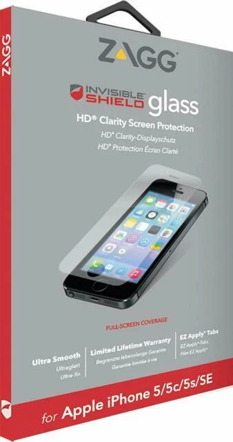 Protectores de pantalla para ZAGG BlackBerry Apple iPhone 5