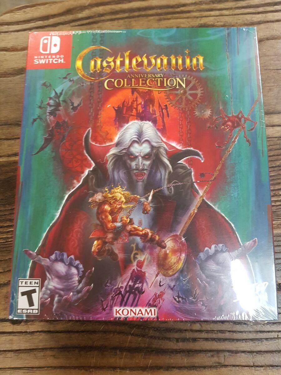 Nintendo Switch castlevania collection bloodlines edi Castlevania Anniversary Collection Bloodlines Edition