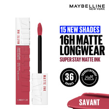 Lápiz labial líquido Maybelline New York Super Stay Matte Ink - Savant, 5 ml