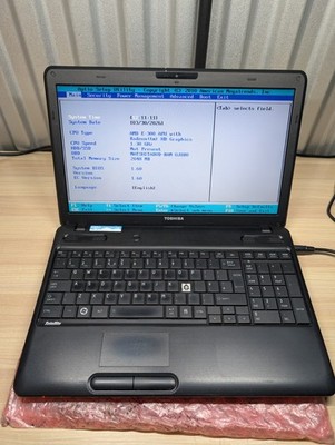 Toshiba Satellite C660D-1C7 - AMD E-300 mit Radeon HD - 2GB Ram - ohne Speicher