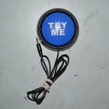 Small Try Me Button Animatronics Lowes Home Depot Spirit Halloween Prop Animated
