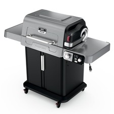 Ninja FlexFlame 5-in-1 Grill Smoker 3 Burner Stainless Steel PG301 Electric