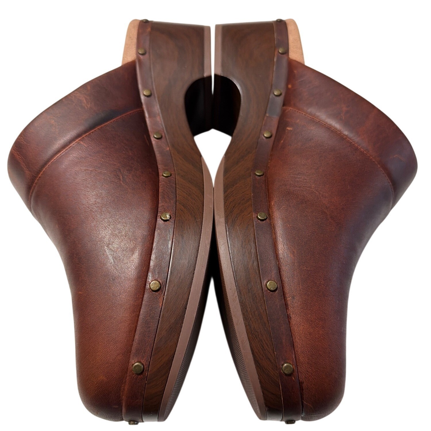Vionic Brown Leather Clogs - image 8
