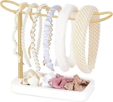 Headband Holder Metal Headband Organizer Gold Headband Stand Hair Accessories