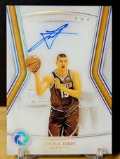 2018-19 Panini Opulence Nikola Jokic Magnificent On Card Auto /79 SSP MVP Gold