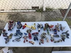 lot of 50+ vintage & modern Transformers action figures from Hasbro