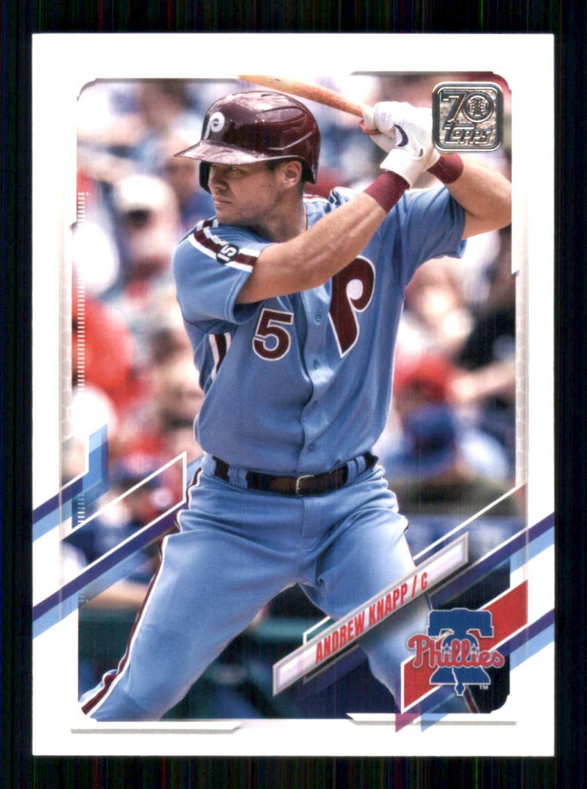 2021 Topps Update #US164 Andrew Knapp Philadelphia Phillies 62027