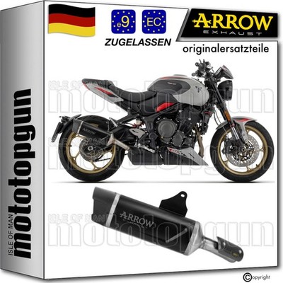 ARROW AUSPUFF ZUGELASSEN INDY-RACE EVO SCHWARZ C TRIUMPH TRIDENT 800 2026 26