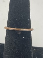 Plain Copper Ring Band Size 5.75