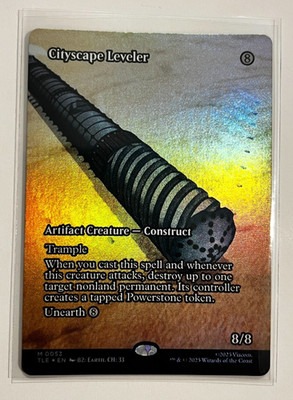 MTG - Avatar - Cityscape Leveler Foil - Mythic 0053