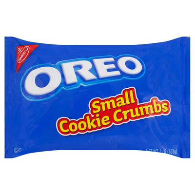 Nabisco Oreo Cookie Crumb Pieces 1 Pound Perfect for Desserts Milkshakes and ...