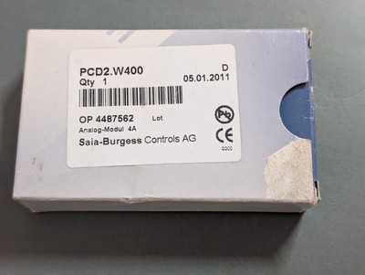 Saia PCD2.W400 4-fach Analog-Ausgangsmodul 0-10 V