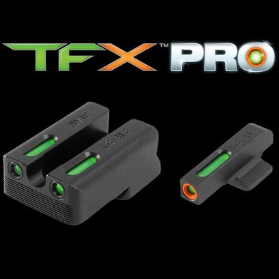 TruGlo TFX PRO 1911 5'' Government Novak LoMount .260/.450 Sight Set-TG13NV1PC