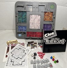 Clue: The Great Museum Caper Vintage 3D Art Mystery Board Game (1991) Complete
