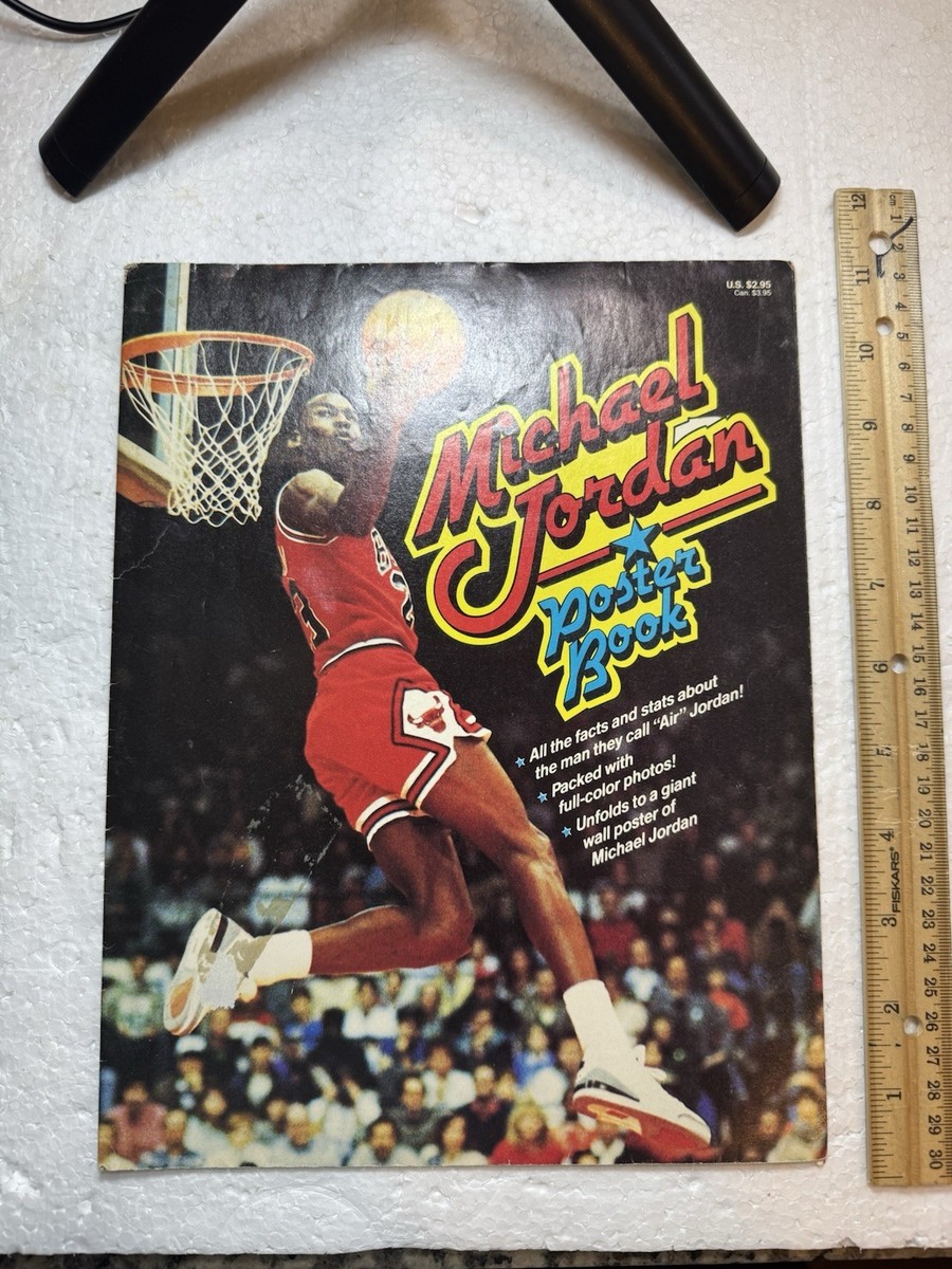 1990 Michael Jordan Poster Book – Giant Poster | eBay