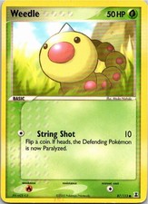 Weedle Common EX Delta Species 87/113 LP