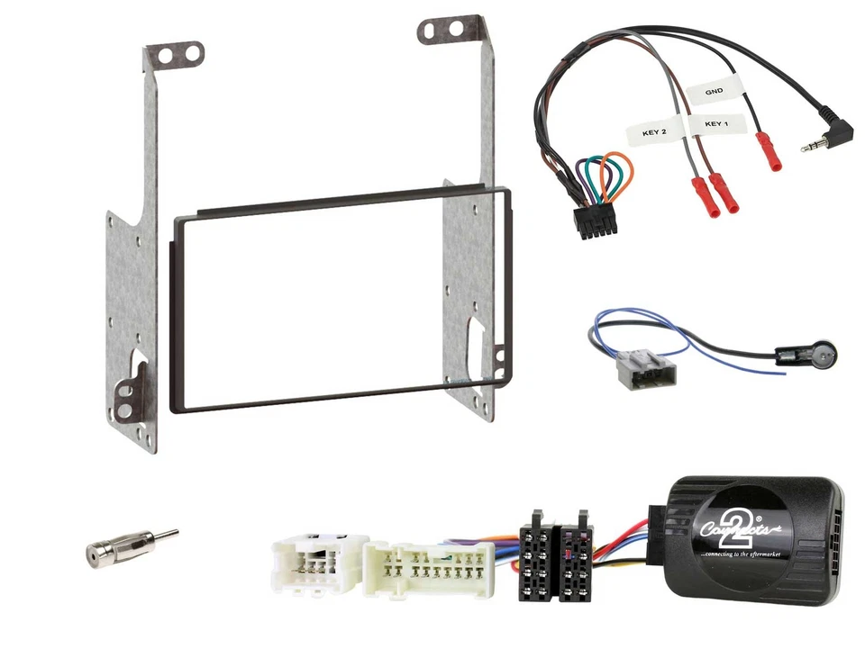 Pioneer Bluetooth Lenkrad DAB 2DIN USB CD Autoradio für Nissan X-Trail T31 2007- - Bild 3 von 4