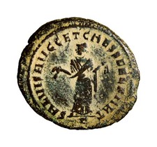 UNPUBLISHED Constantius I as Caesar Carthage Double Follis Roman Coin LARGE