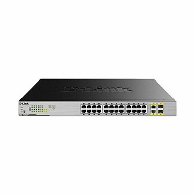 Schalter für das Netz mit Schaltschrank D-Link DGS-1026MP           24 x PoE 