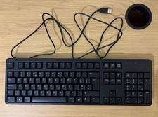 Dell KB212-B Quietkey USB KEYBOARD Black