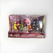 Disney Pixar Inside Out 2 Deluxe Figure Play Set Cake Topper 9 Figures