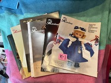 Madame Alexander The Review Doll club Mags 1993-2000. Lot Of 7. See Pictures.